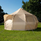 Luna yurt canvas glamping bell tent boutique camping 