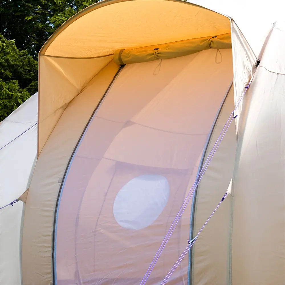 Luna yurt canvas glamping bell tent boutique camping