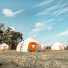 Luna yurt canvas glamping bell tent boutique camping 