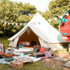 boutique camping CLASSIC CAMPING BELL TENT TIPI GLAMPING CANVAS