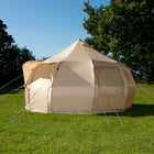 Luna yurt canvas glamping bell tent boutique camping 