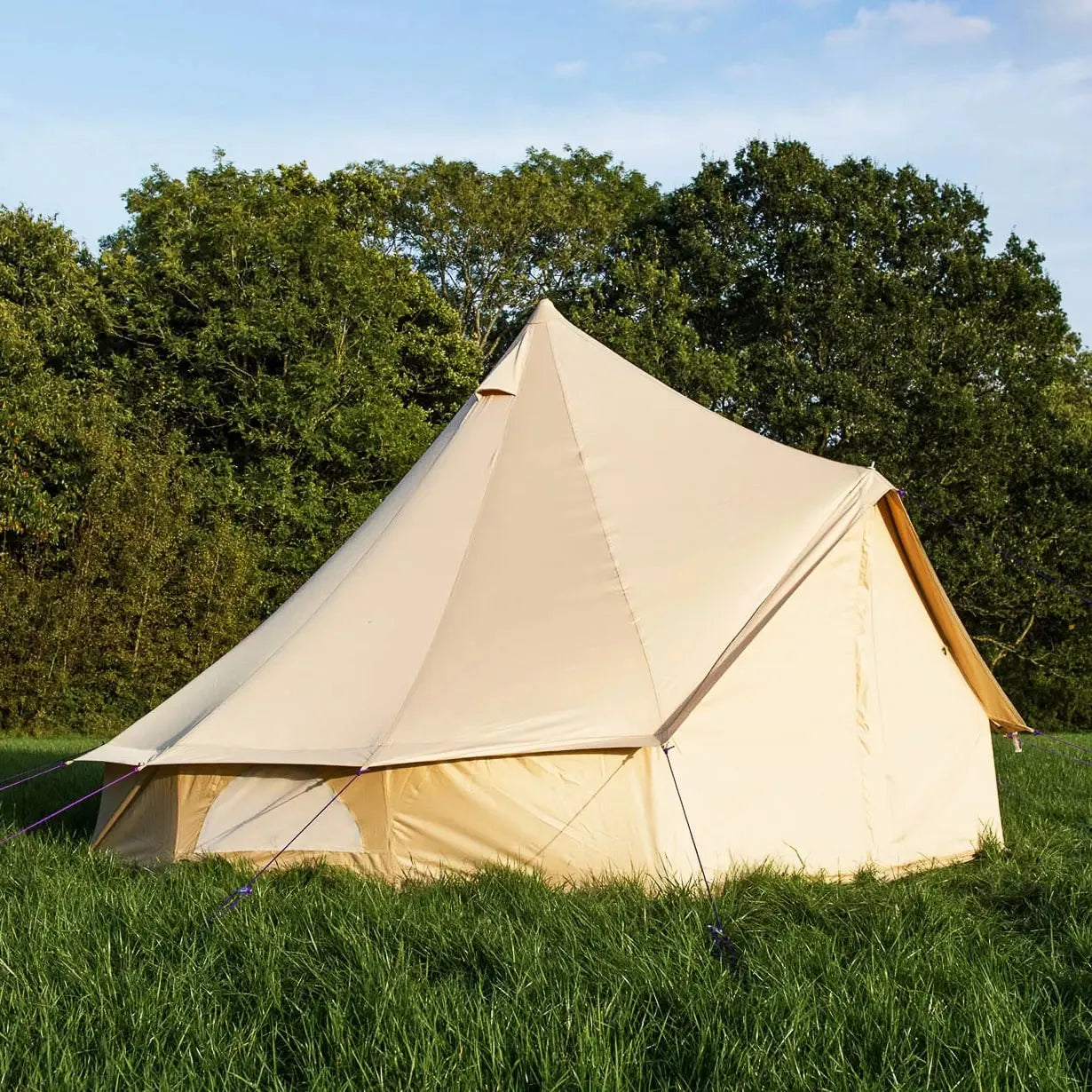 boutique camping CLASSIC CAMPING BELL TENT TIPI GLAMPING CANVAS
