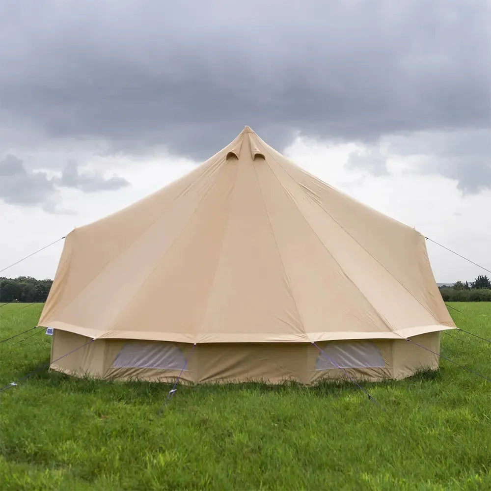 classic bell tent tipi double quad multi door canvas glamping boutique camping