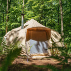 Luna yurt canvas glamping bell tent boutique camping 