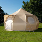 Luna yurt canvas glamping bell tent boutique camping