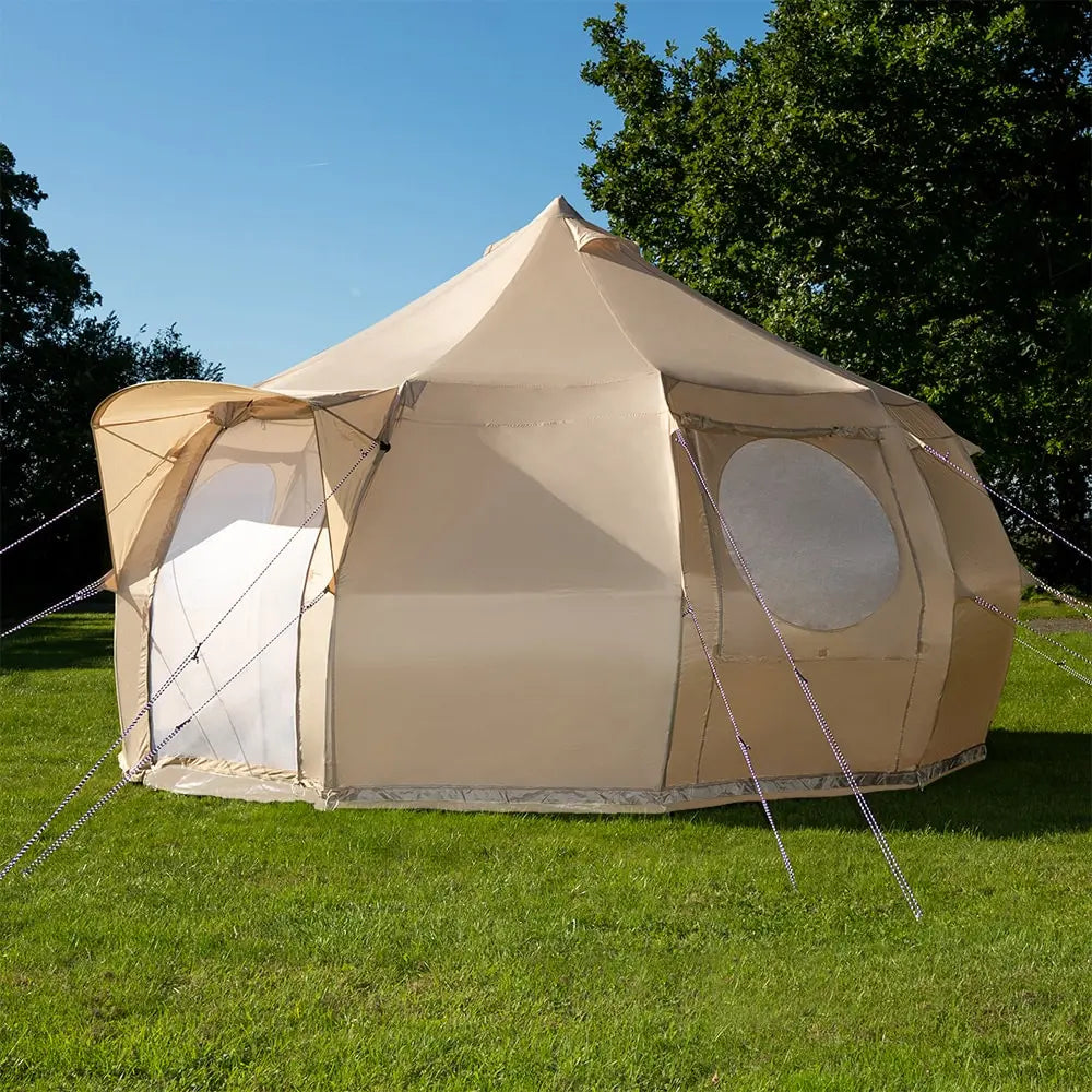Luna yurt canvas glamping bell tent boutique camping