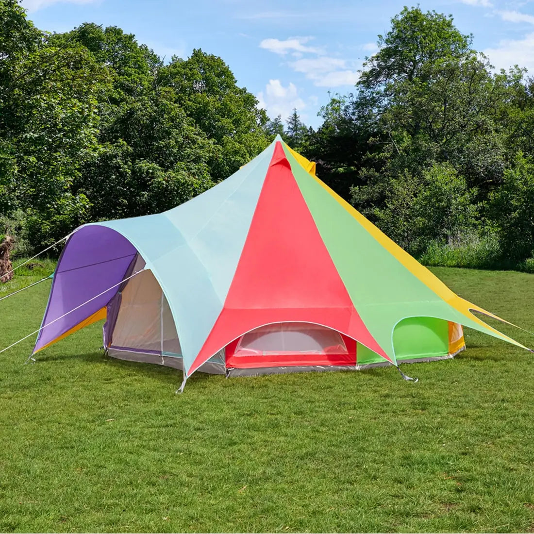 canvas star bell tent tipi boutique Camping glamping