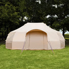 Luna emperor large yurt canvas glamping bell tent boutique camping  family with kids