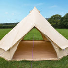classic bell tent tipi double quad multi door canvas glamping boutique camping