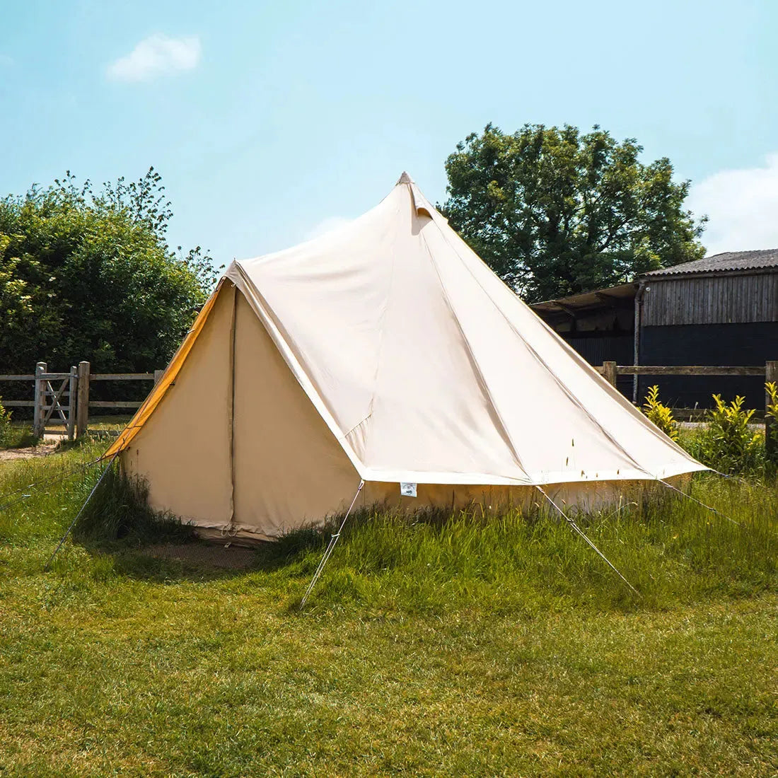 boutique camping CLASSIC CAMPING BELL TENT TIPI GLAMPING CANVAS
