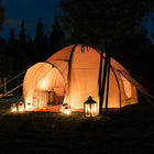 inflatable air tent dome nova canvas glamping boutique camping bell tent yurt