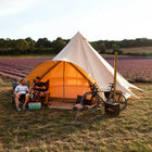 canvas star bell tent tipi boutique Camping glamping