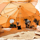 Luna yurt canvas glamping bell tent boutique camping