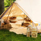 boutique camping CLASSIC CAMPING BELL TENT TIPI GLAMPING CANVAS