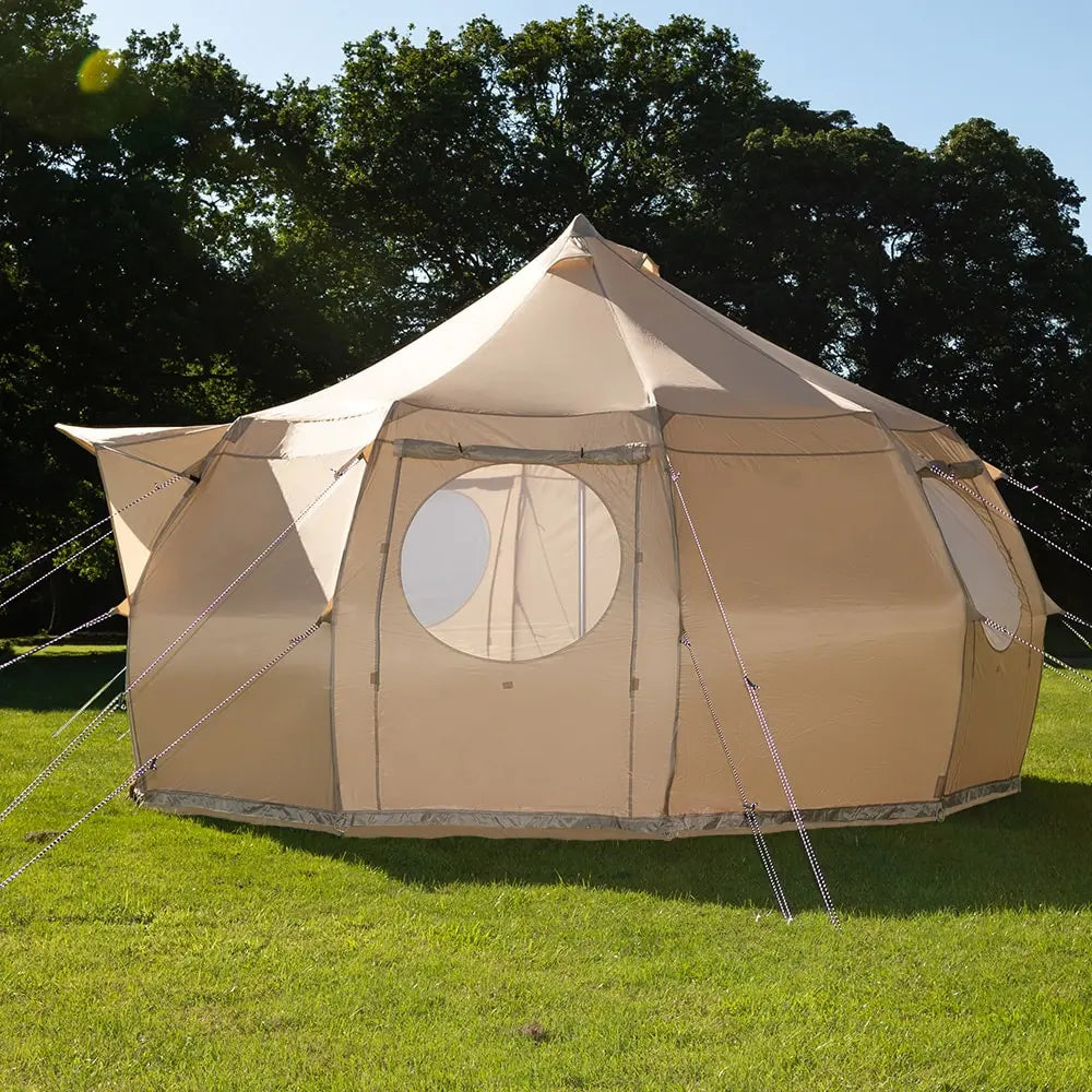 Luna yurt canvas glamping bell tent boutique camping