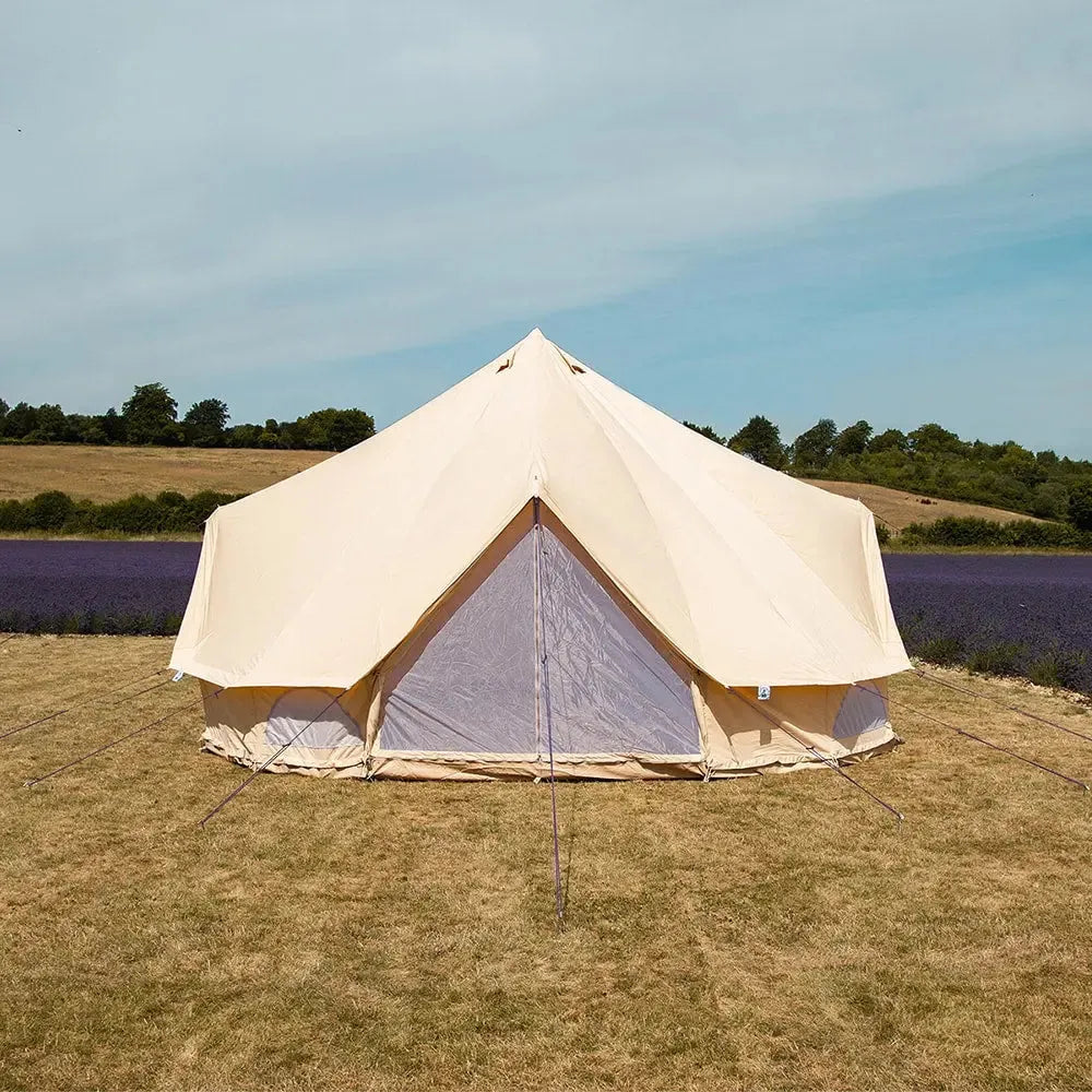 classic bell tent tipi double quad multi door canvas glamping boutique camping