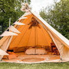 bell tent plus tent glamping boutique camping canvas tipi