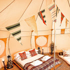 Luna yurt canvas glamping bell tent boutique camping