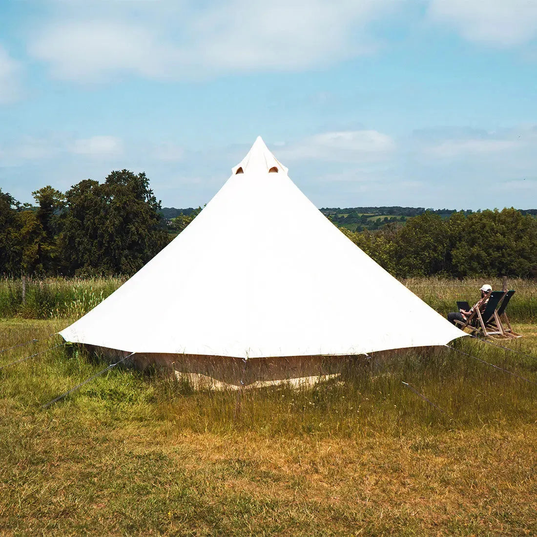 boutique camping CLASSIC CAMPING BELL TENT TIPI GLAMPING CANVAS