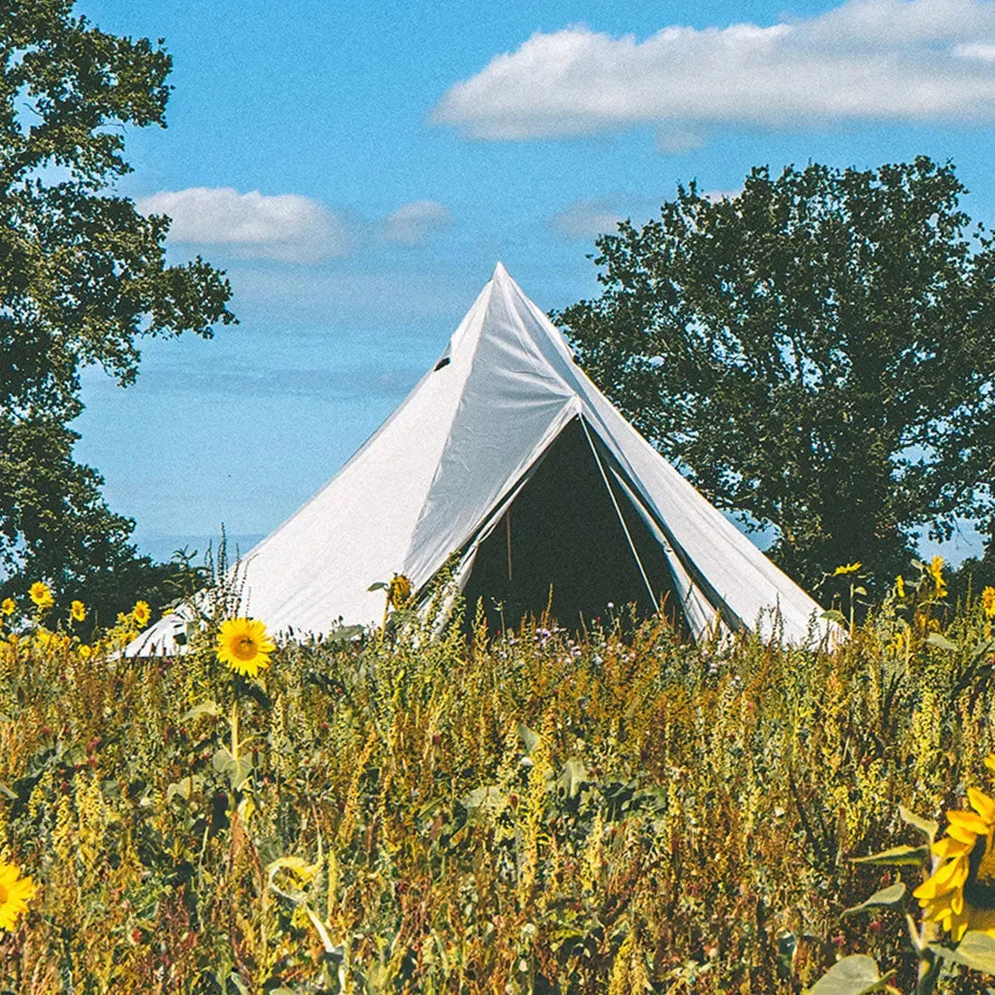 boutique camping CLASSIC CAMPING BELL TENT TIPI GLAMPING CANVAS