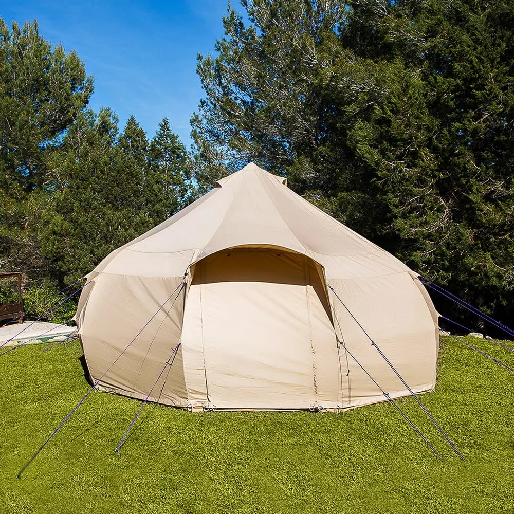 Luna yurt canvas glamping bell tent boutique camping
