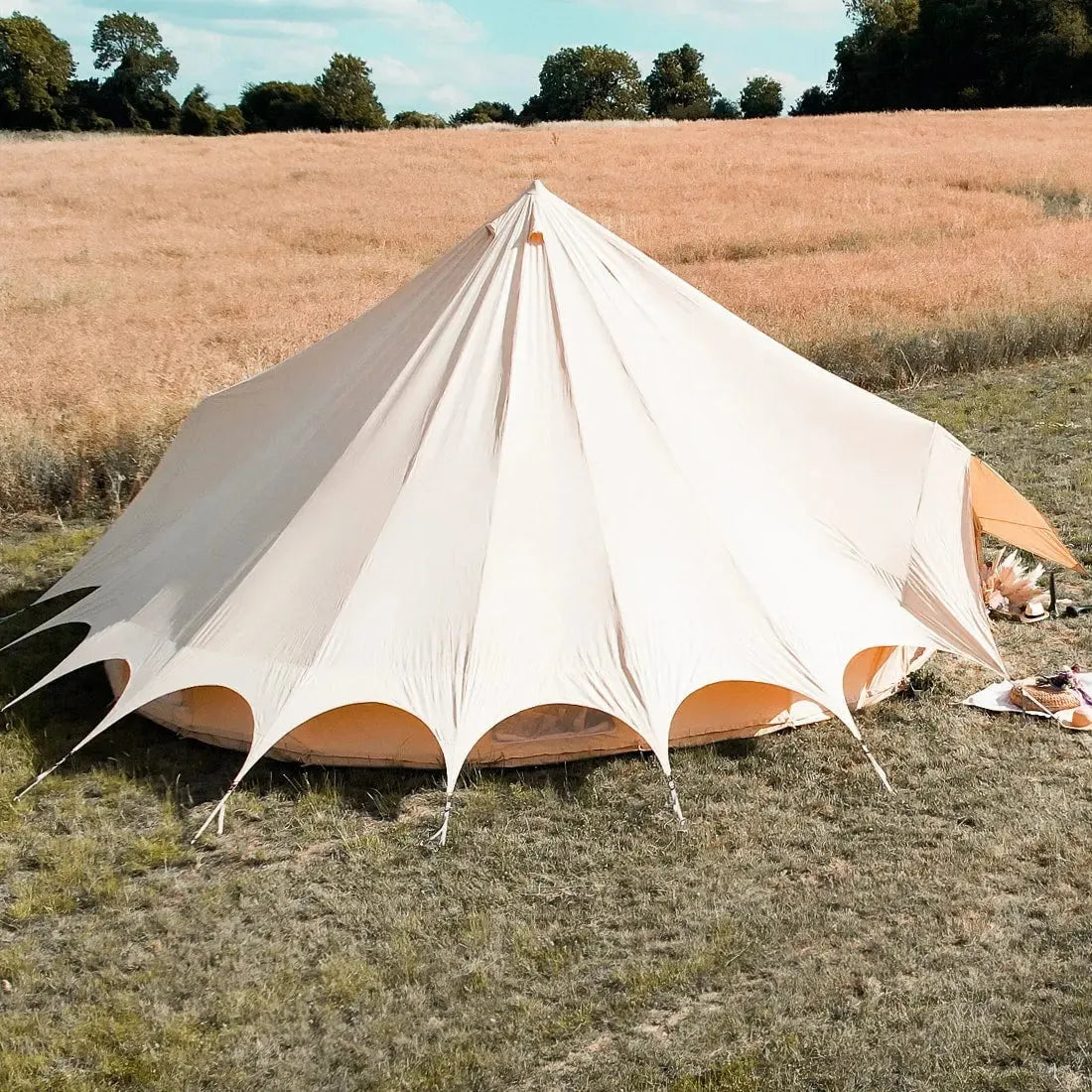 bell tent plus tent glamping boutique camping canvas tipi