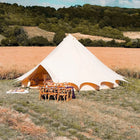 bell tent plus tent glamping boutique camping canvas tipi