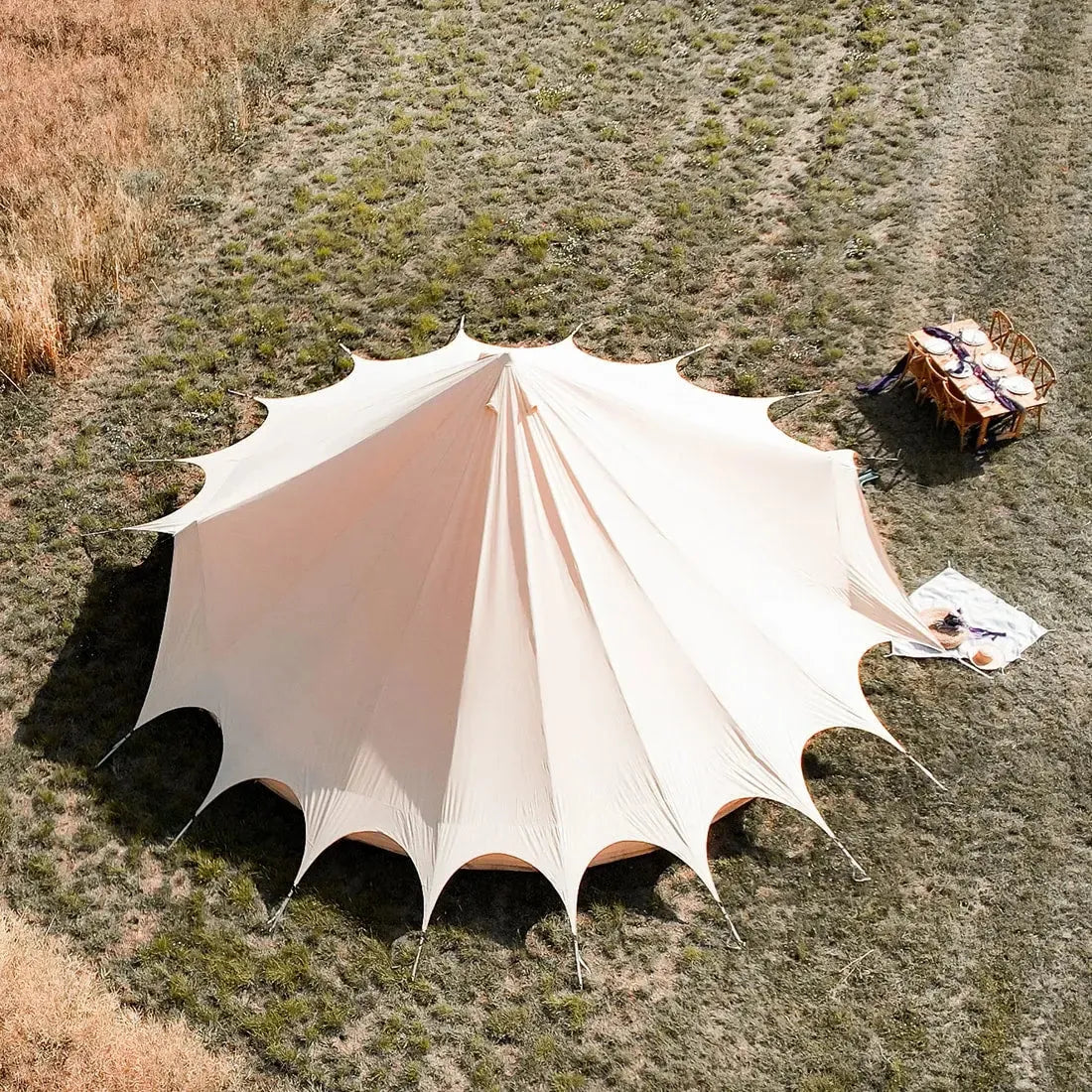 bell tent plus tent glamping boutique camping canvas tipi