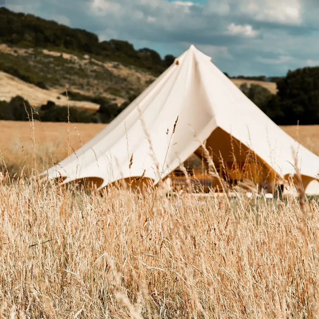 bell tent plus tent glamping boutique camping canvas tipi