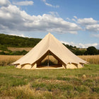 bell tent plus tent glamping boutique camping canvas tipi