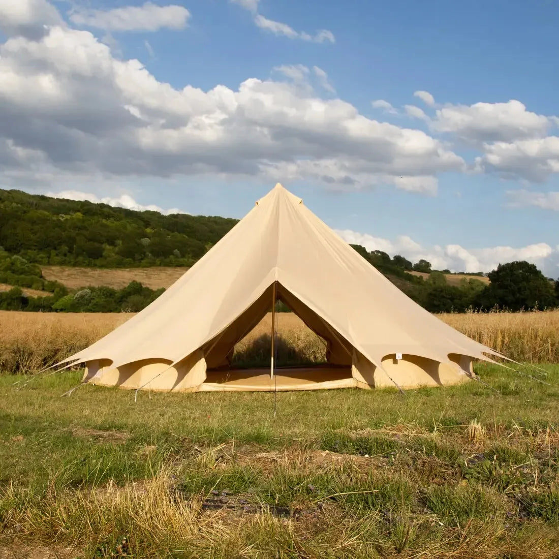 bell tent plus tent glamping boutique camping canvas tipi