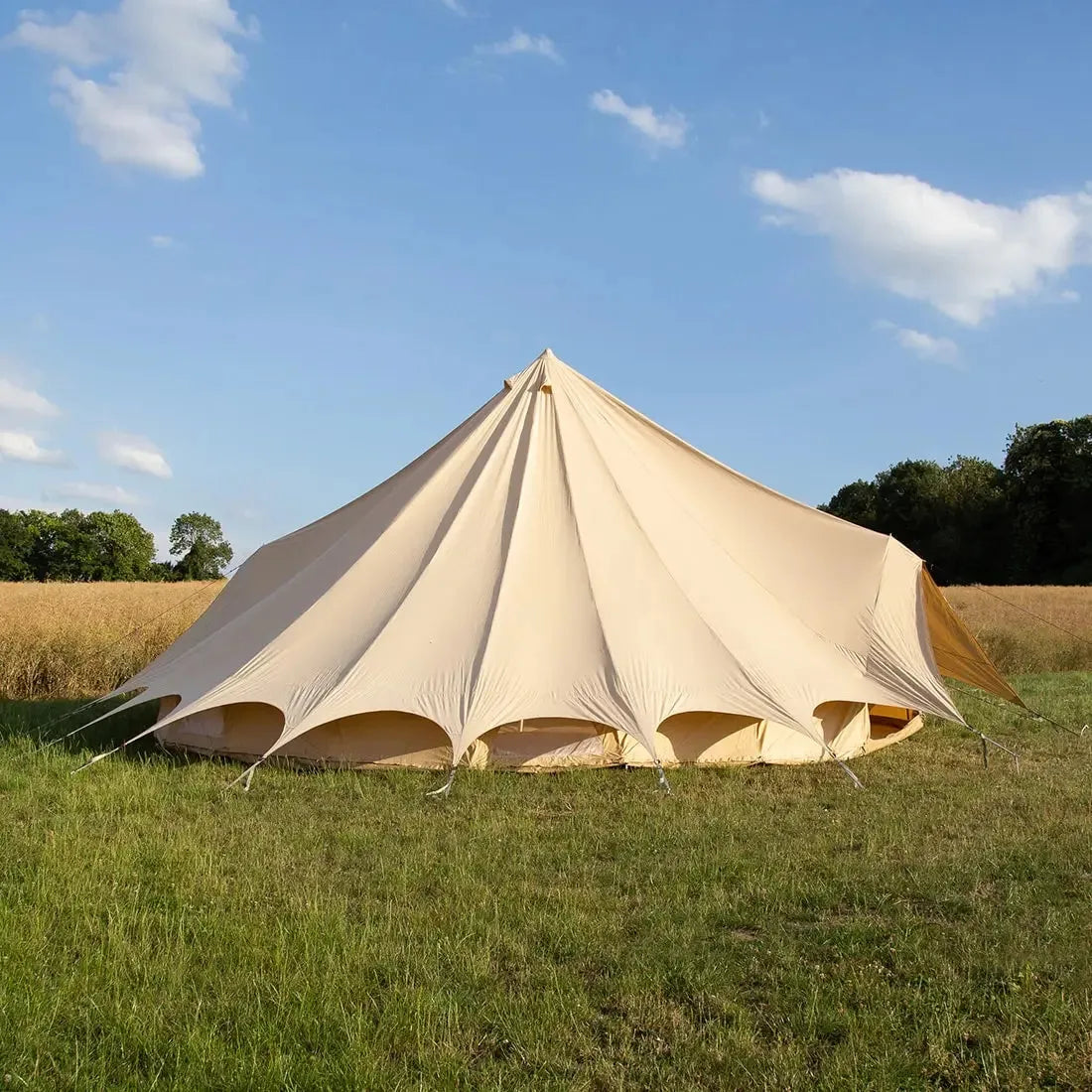 bell tent plus tent glamping boutique camping canvas tipi