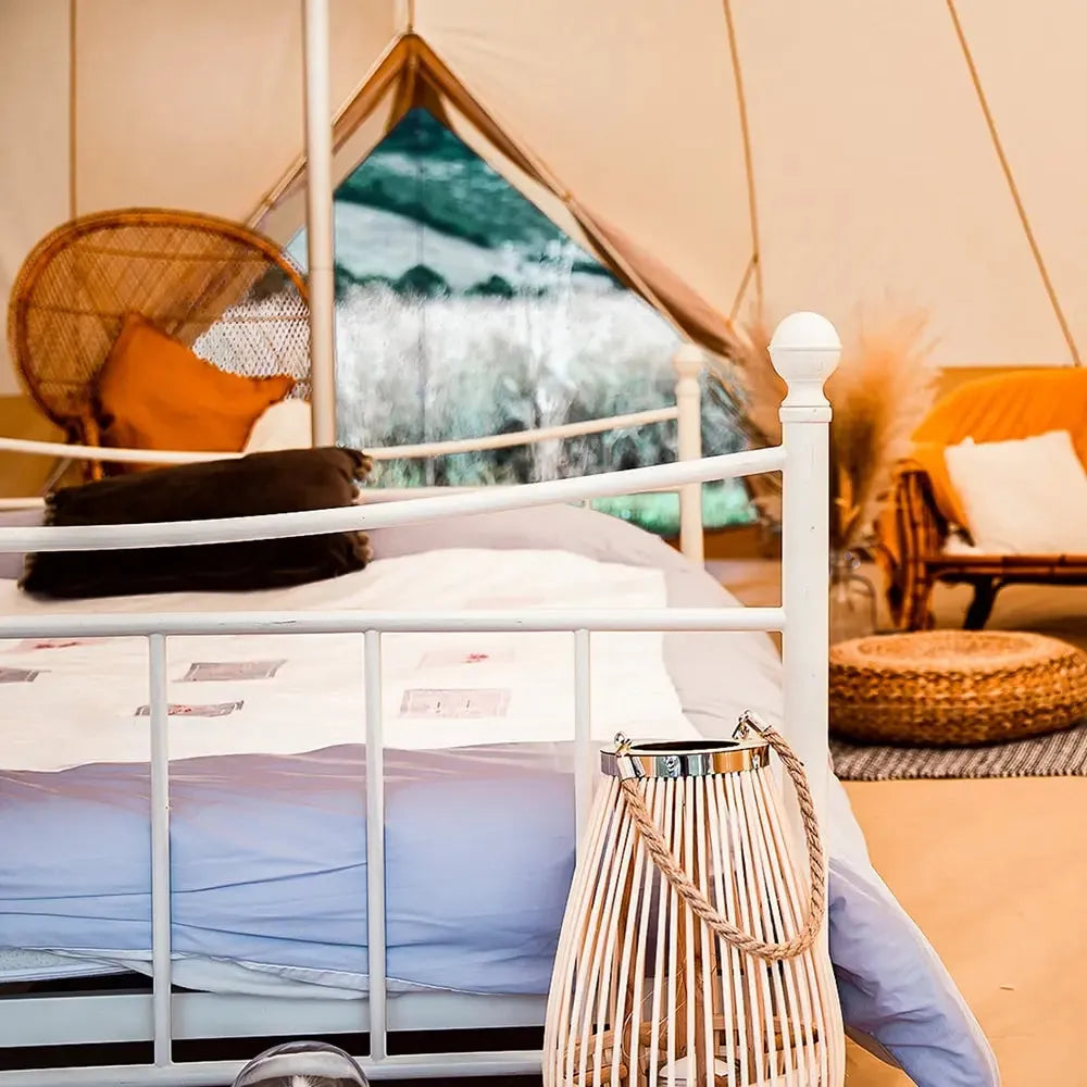 bell tent plus tent glamping boutique camping canvas tipi
