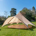 canvas star bell tent tipi boutique Camping glamping