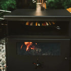 pizza oven wood burning stove glamping boutique camping tent glamping