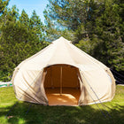 Luna yurt canvas glamping bell tent boutique camping 