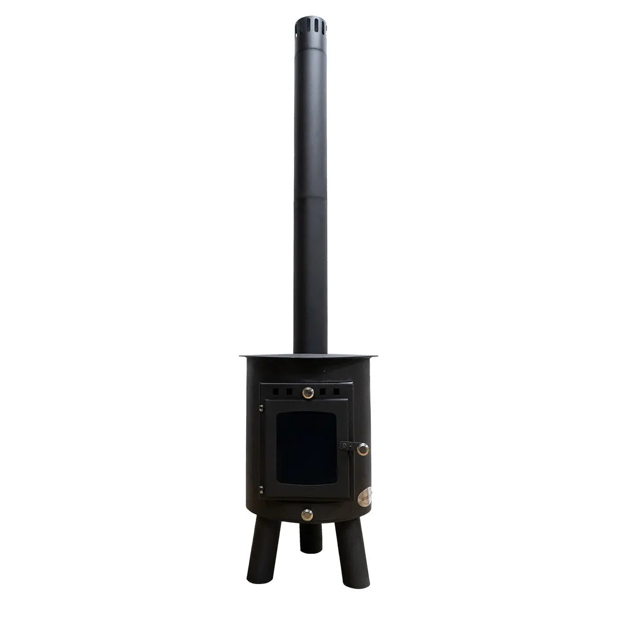 glamping wood burning stove boutique camping cabin shepards outbacker