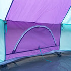 rainbow multi colour classic bell tent tipi double quad multi door canvas festival glamping boutique camping