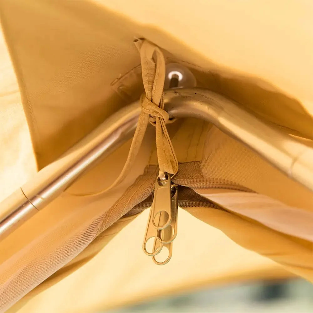 classic bell tent tipi double quad multi door canvas glamping boutique camping