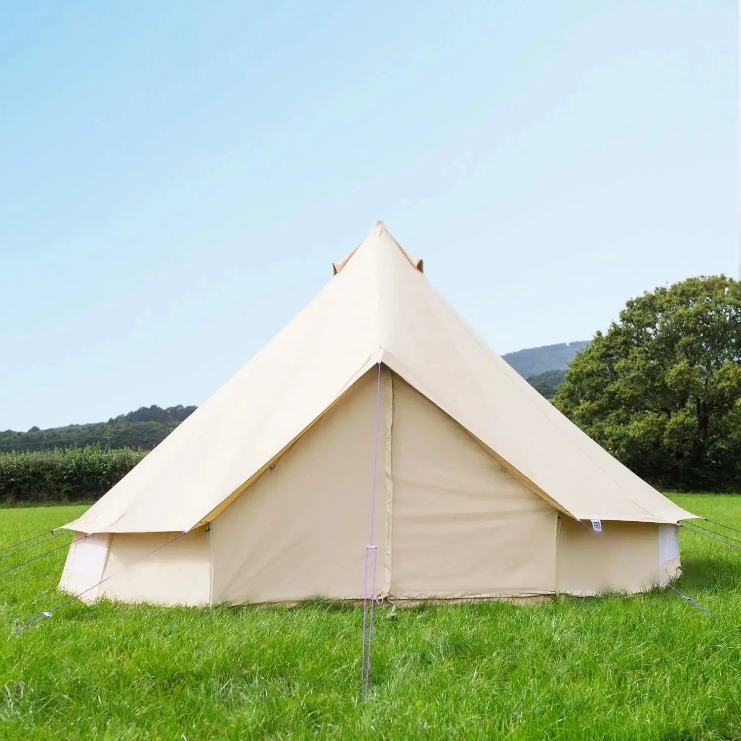 boutique camping CLASSIC CAMPING BELL TENT TIPI GLAMPING CANVAS