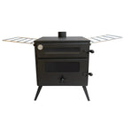 pizza oven wood burning stove glamping boutique camping tent glamping