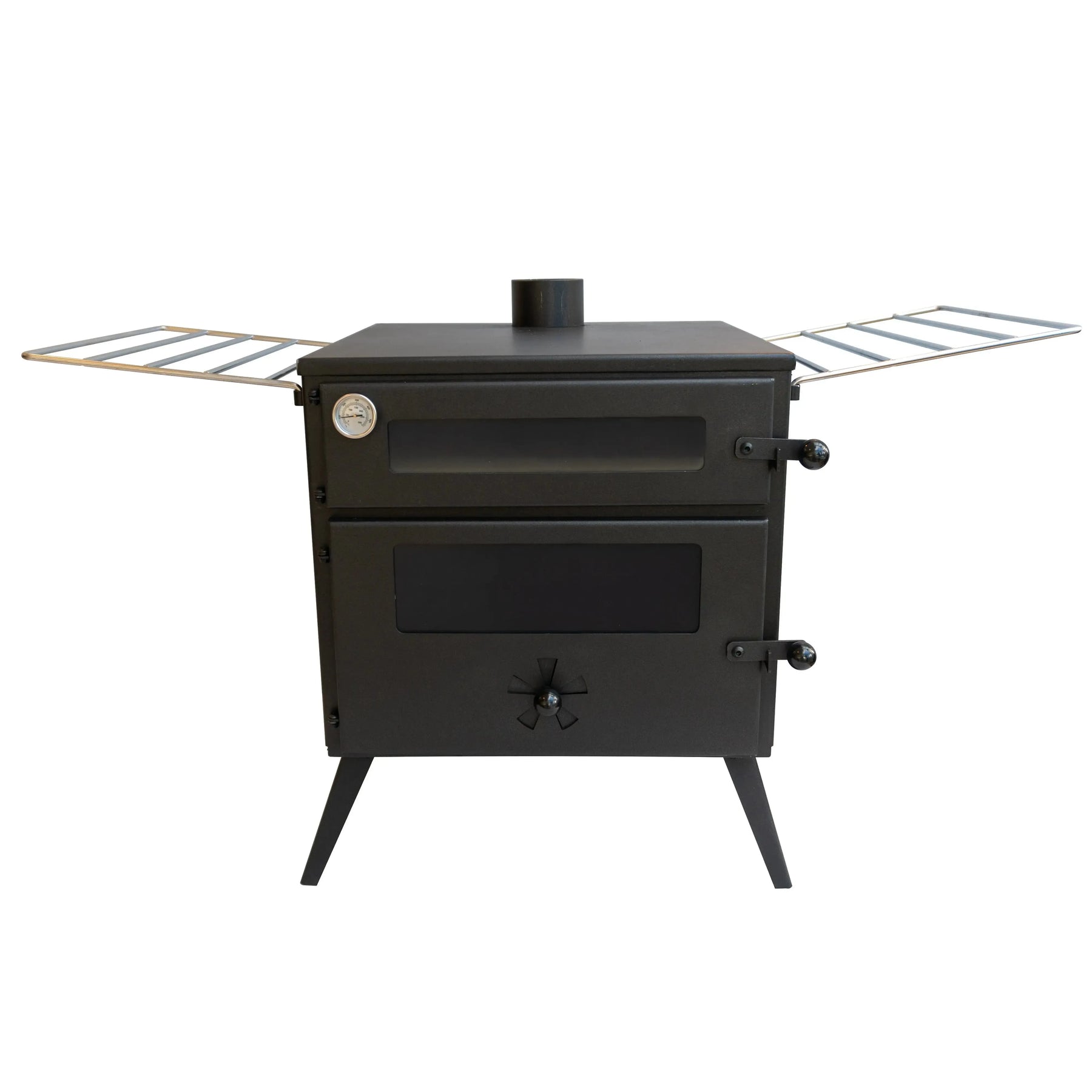 pizza oven wood burning stove glamping boutique camping tent glamping