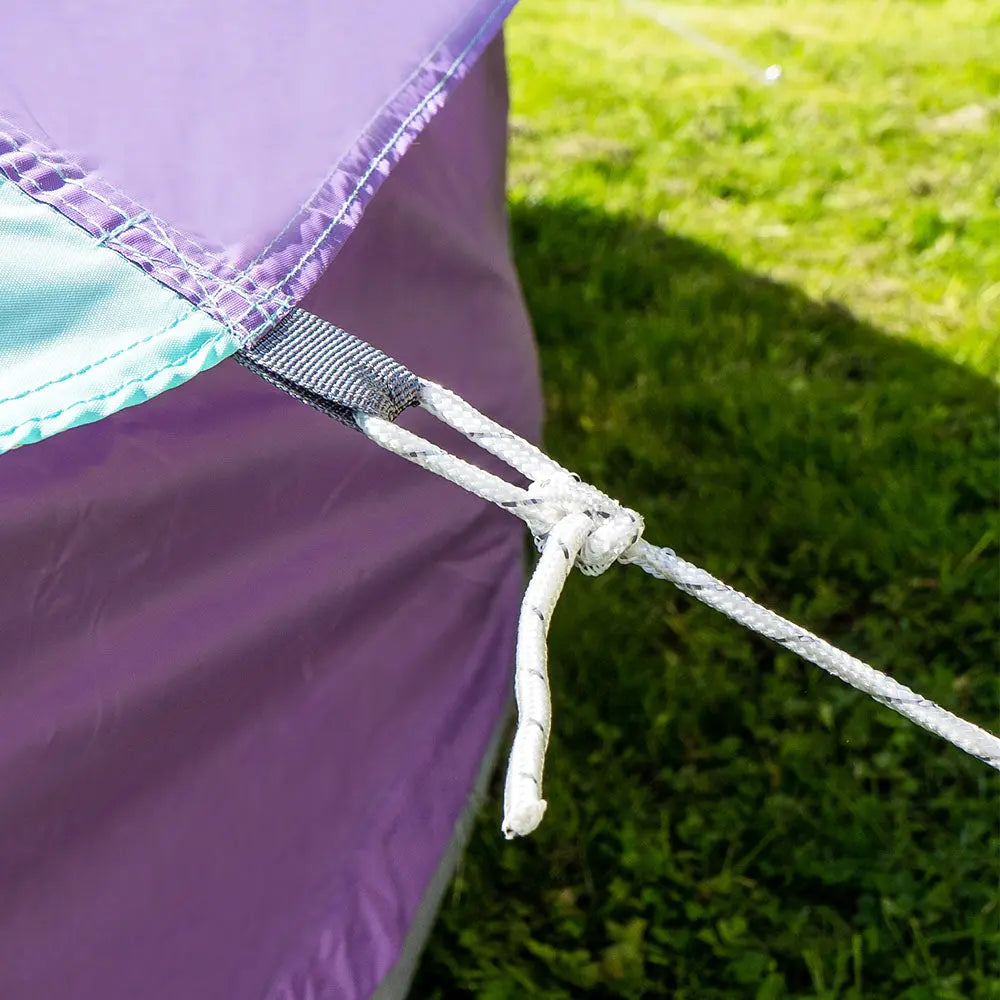 rainbow multi colour classic bell tent tipi double quad multi door canvas festival glamping boutique camping