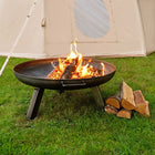 fire pit boutique camping glamping