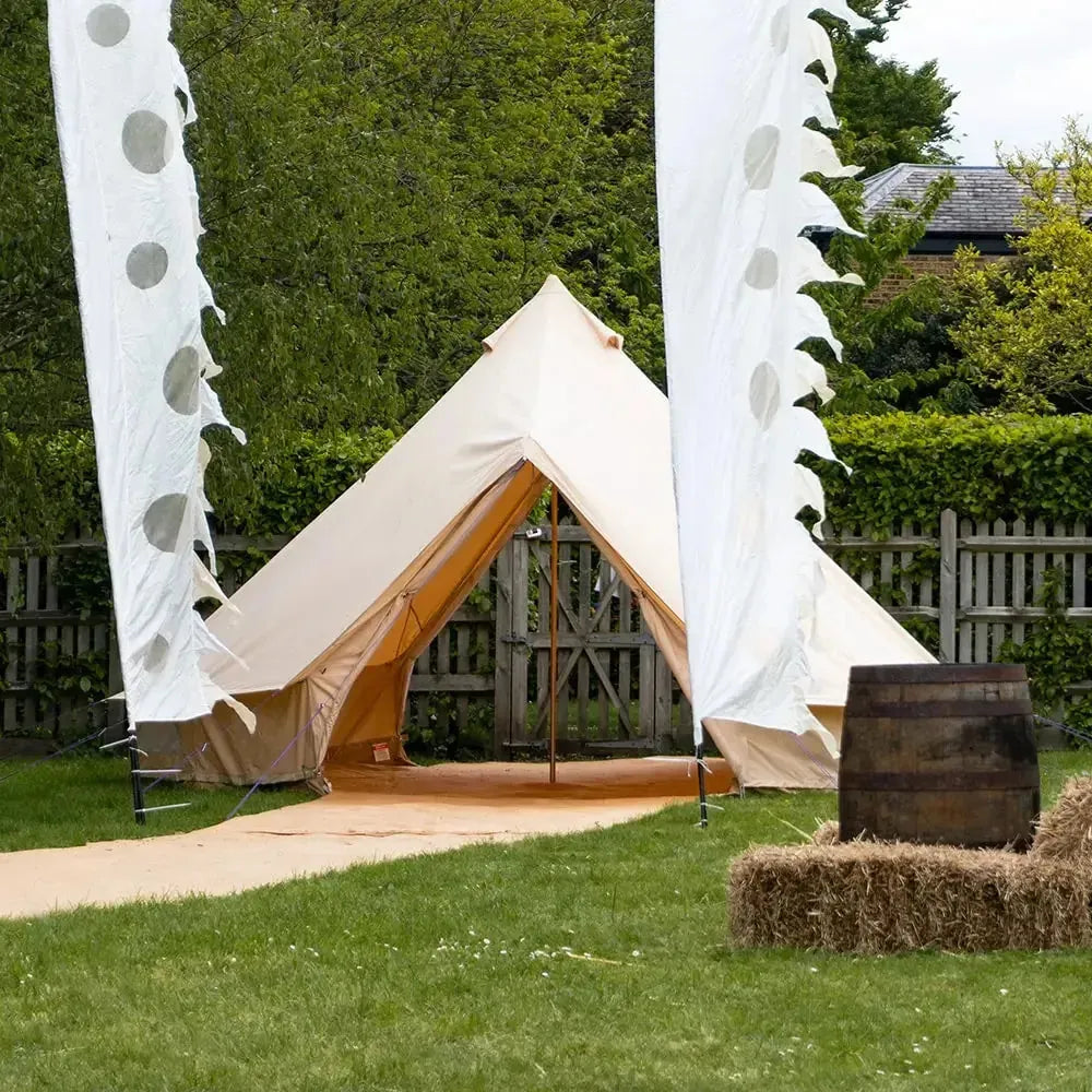 classic bell tent tipi double quad multi door canvas glamping boutique camping