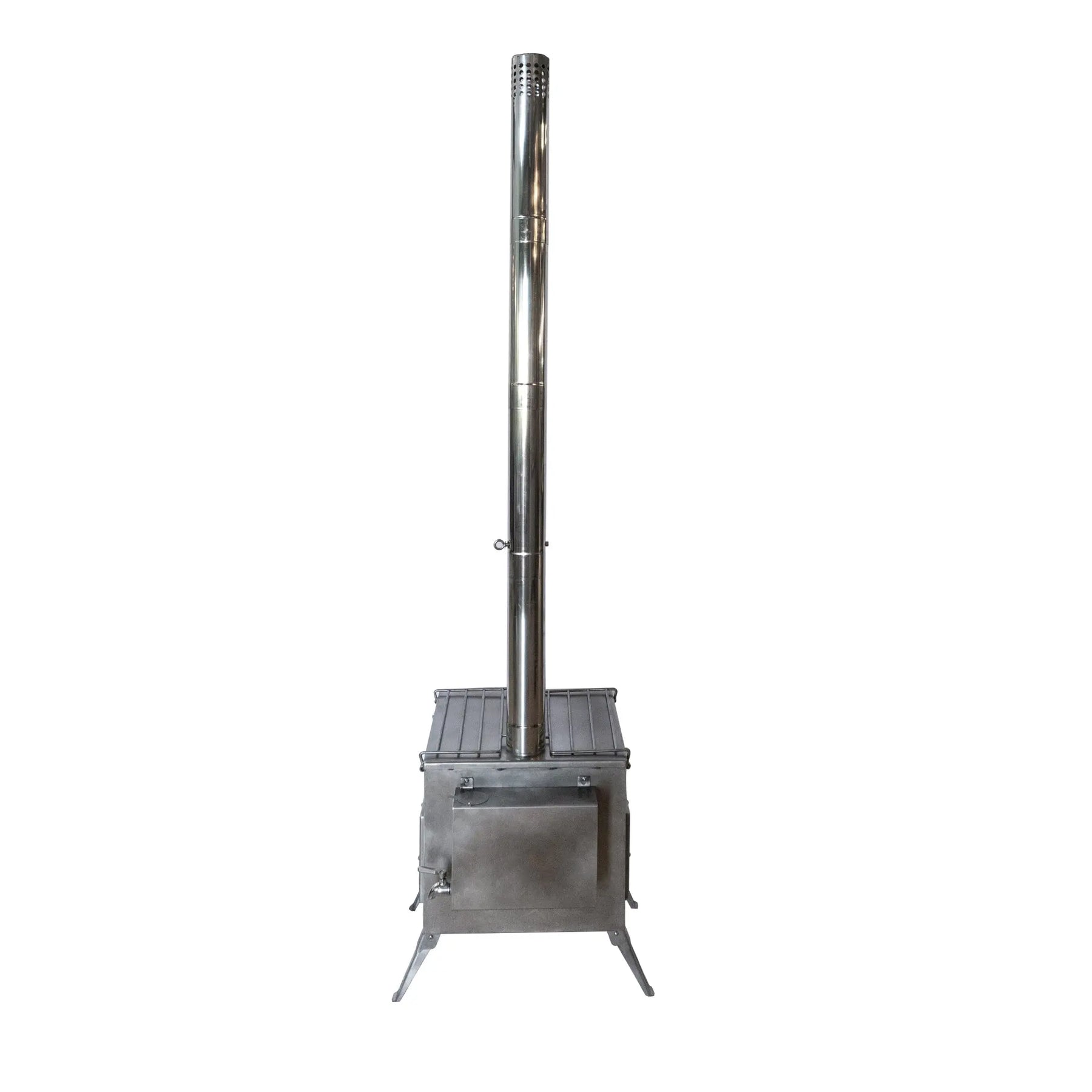wood pizza oven burning stove boutique camping heater cover bell tent temperature gauge glamping
