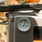 wood pizza oven burning stove boutique camping heater cover bell tent temperature gauge glamping