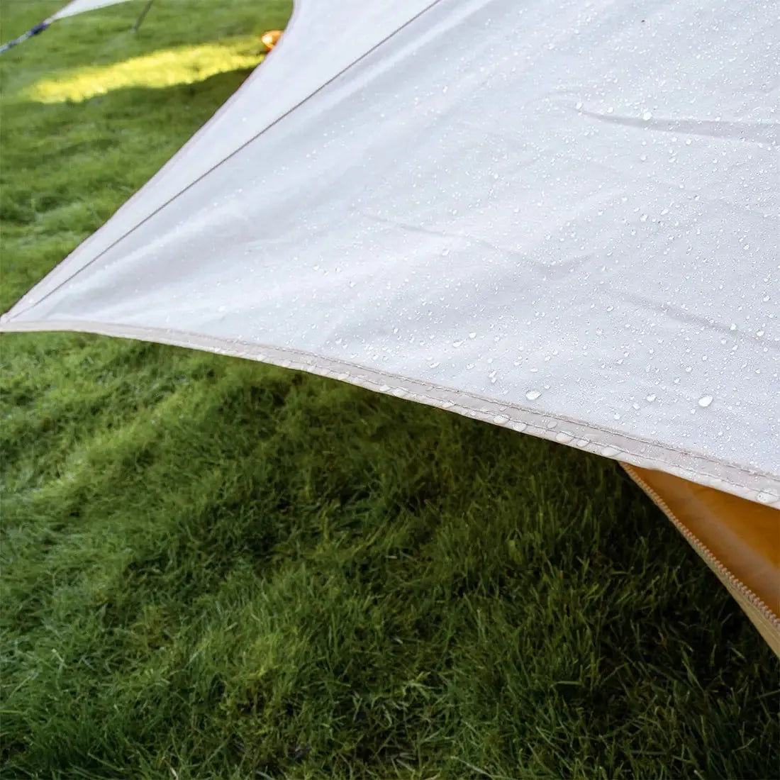 canvas glamping yurt dutch bell tent with awning porch boutique camping