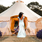 Luna yurt canvas glamping bell tent boutique camping