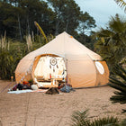 Luna yurt canvas glamping bell tent boutique camping